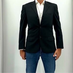 Versace Collection Classic Structured Super 100’s Wool Sport Coat Blazer
